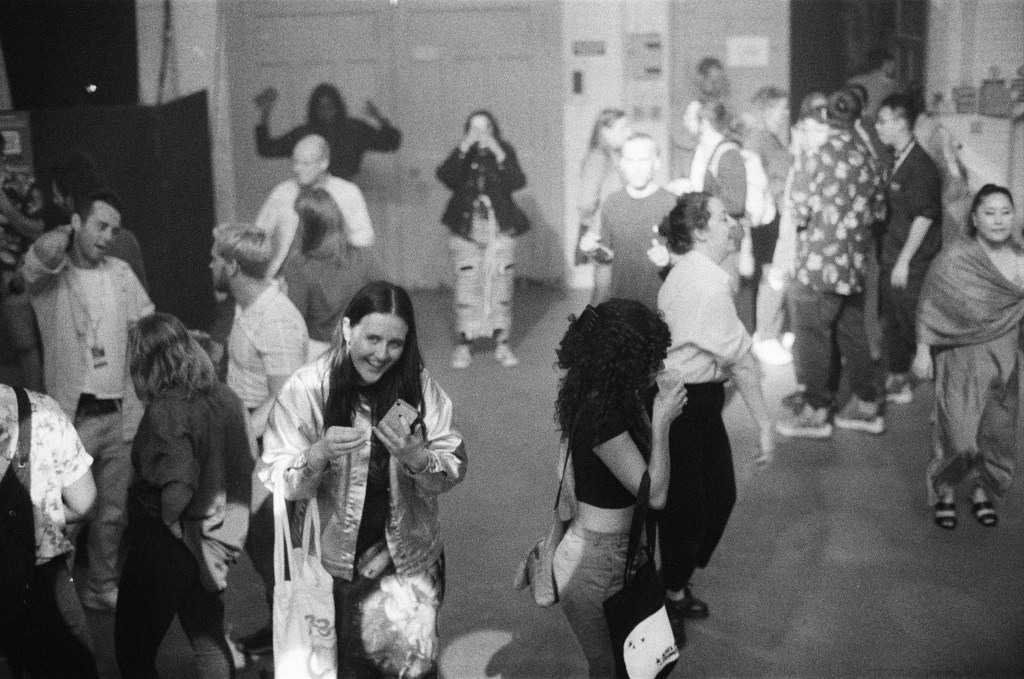 People dancing in a club